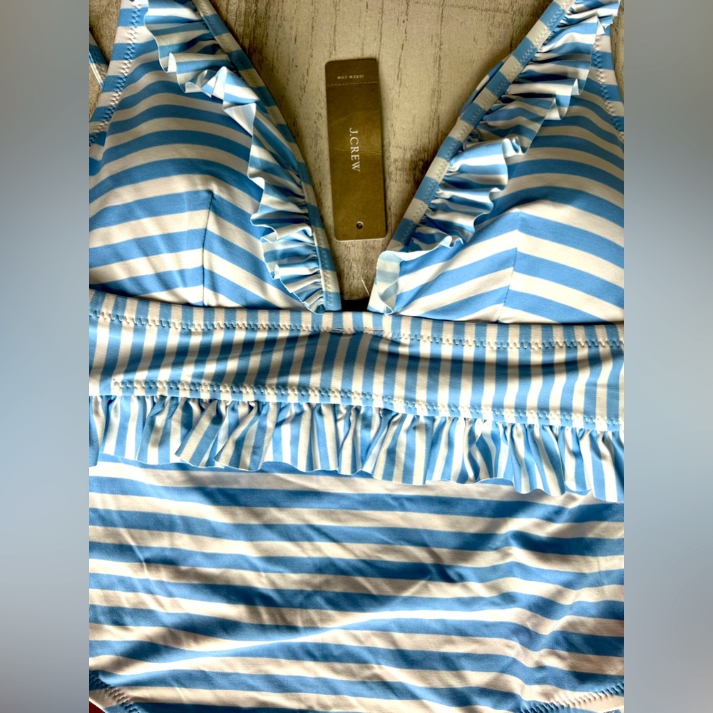 J Crew Ruffle One Piece